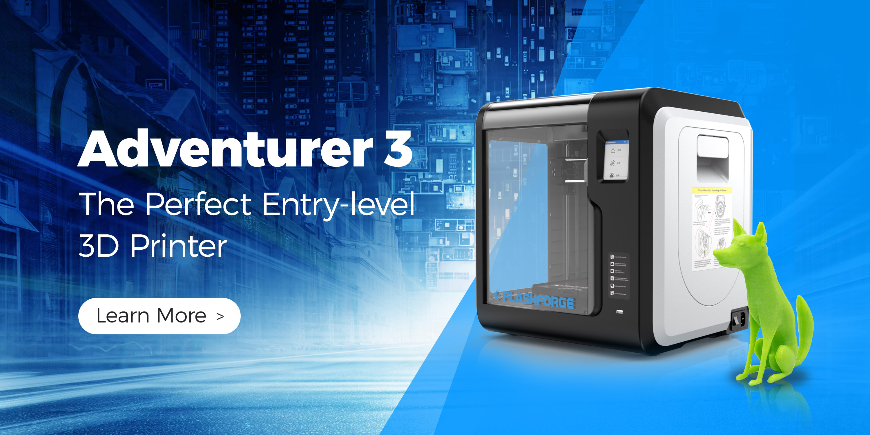 Watch Flashforge 3D Printer Adventurer 3 on Amazon Live